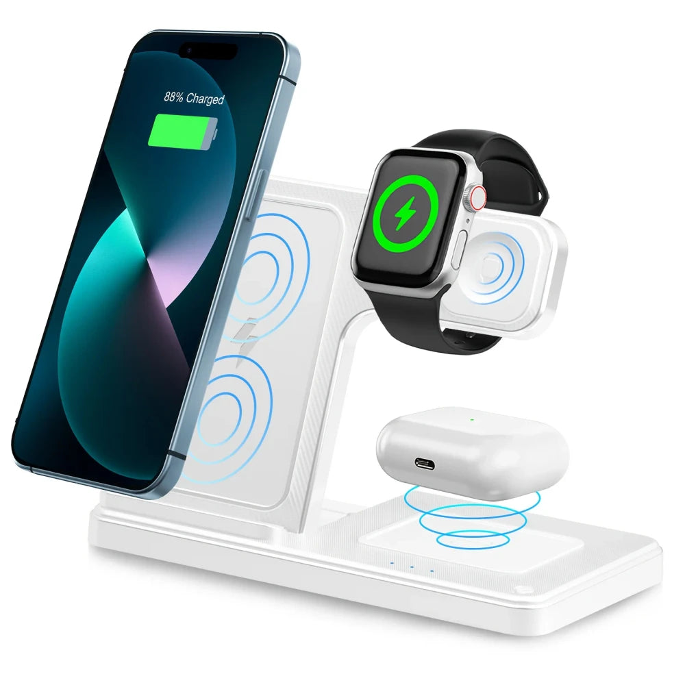 3-in-1 Magnetic Wireless Charger