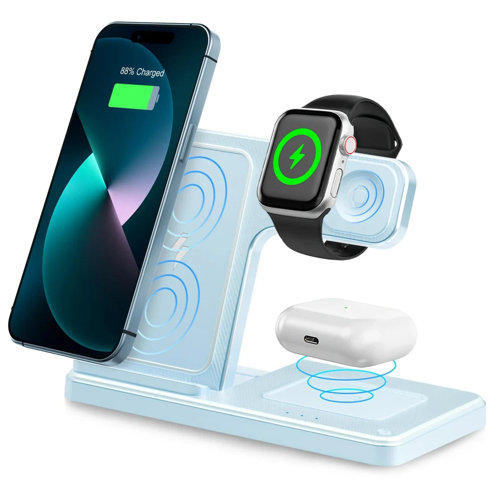 3-in-1 Magnetic Wireless Charger
