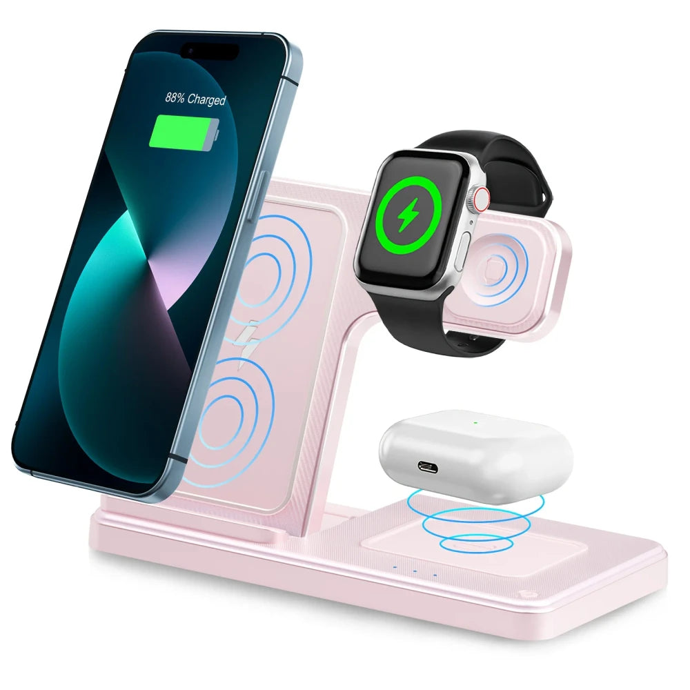 3-in-1 Magnetic Wireless Charger