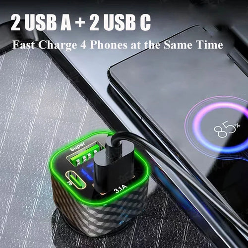 Dual PD USB-C Car Charger