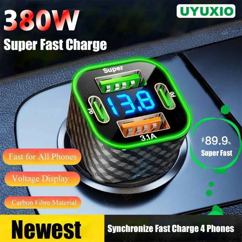 Dual PD USB-C Car Charger