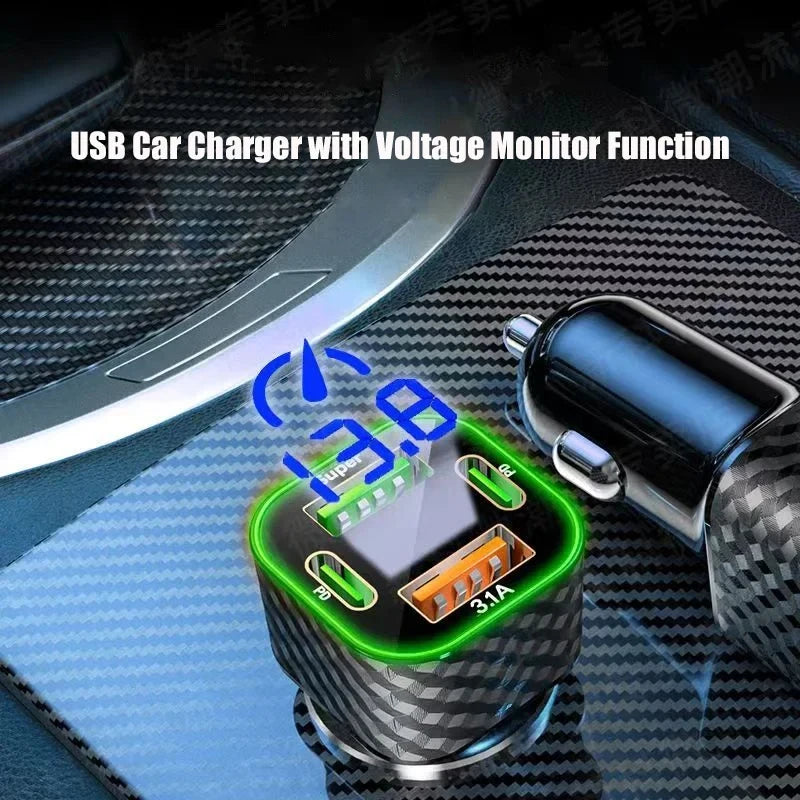 Dual PD USB-C Car Charger